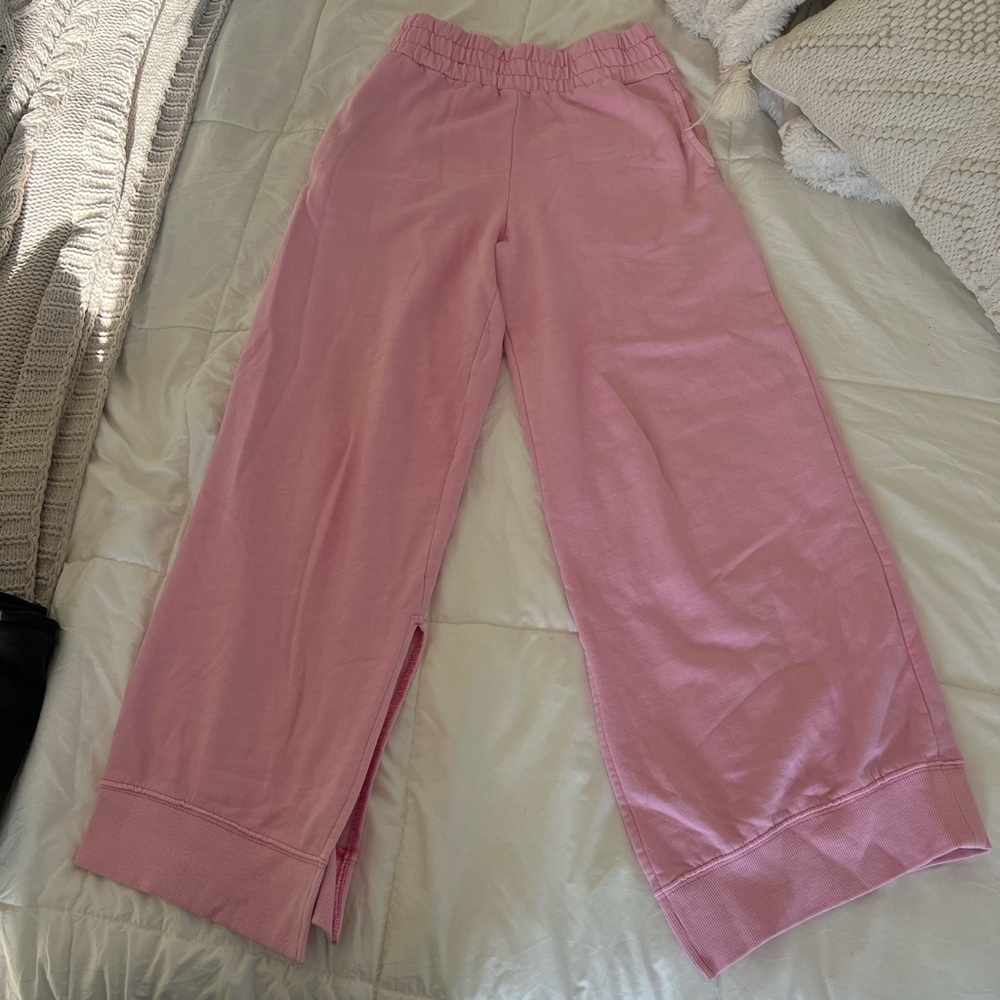 Urban Outfitters Pink Flare Sweatpants